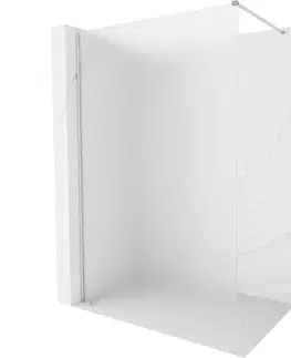 Sprchové dvere MEXEN/S - Kyoto-X Sprchová zástena WALK-IN 90 x 200, dekor 10 mm, chróm 800-090-101-01-30-X
