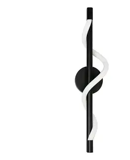 Svietidlá Light Prestige LED Nástenné svietidlo MELECA LED/12W/230V 3000/4000/6000K čierna LP-2345/1W BK