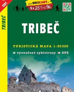 Turistika, skaly Tribeč 1:50 000 - TM 1081