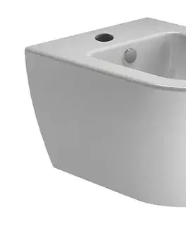 Doplnky do kúpeľne GSI - PURA bidet závesný 36x50cm, biela ExtraGlaze 8864111