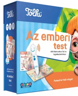 Kúzelné čítanie Albi Az emberi test - interaktív hangoskönyv szettben Tolki
