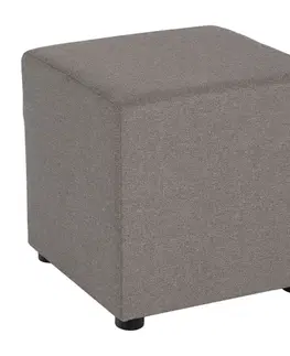 Taburetky KONDELA Regor taburetka sivobéžová taupe