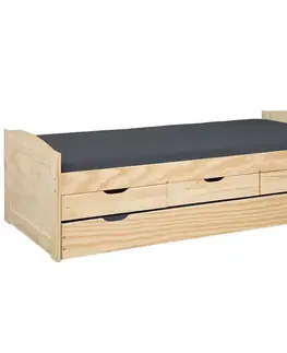 Postele pre dievčatá Posteľ 30500245 Marinella 90x200 +Zásuvka Prírodné