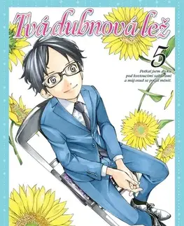 Manga Tvá dubnová lež 5 - Naoši Arakawa,Naoši Arakawa,Anna Křivánková