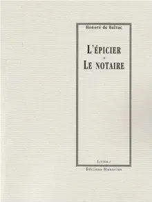 Cudzojazyčná literatúra L´Epicier / Le Notaire - Honoré de Balzac