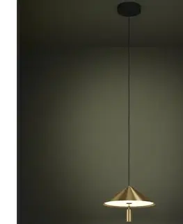 Svietidlá Eglo 390271 - LED Luster na lanku PARAGUAY LED/12W/230V 3000K zlatá 390271