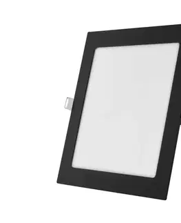 Svietidlá  LED podhľadové svietidlo NEXXO LED/18W/230V 3000/3500/4000K čierne 22,5 x 22,5 cm ZD2343