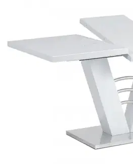 Jedálenské stoly Rozkladací jedálenský stôl HT-510 WT Autronic