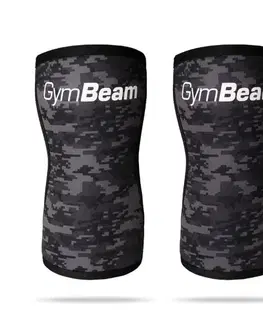 Bandáže na cvičenie GymBeam Neoprénová bandáž na koleno Conquer Camo  XS