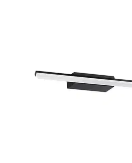 Kúpeľňové zrkadlá Ideal Lux - LED Osvetlenie zrkadla RIFLESSO LED/10W/230V 42 cm CRI 90 IP54 čierna 302225