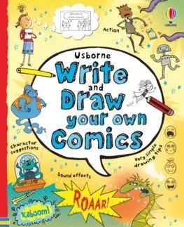 Pre deti a mládež - ostatné Write and Draw Your Own Comics - Louie Stowell