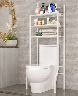 Kúpeľňové regály Regál nad WC REMIN Tempo Kondela