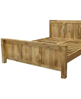Postele Posteľ  160x200 Hina z mangového dreva