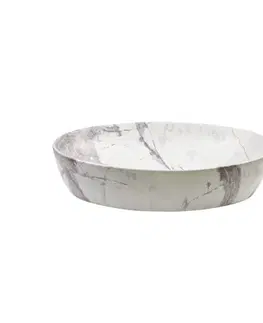Umývadlá INVENA - Umývadlo na dosku KAFE TREND 61 cm mramor béžovohnedá CE-62-721-C