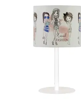 Lampy  Detská stolná lampa GIRLS VIBES 1xE27/60W/230V pr. 18 cm pre dievčatá H0989