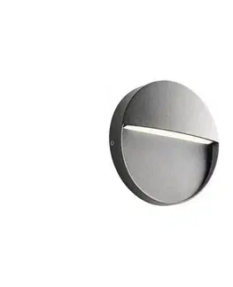LED osvetlenie Redo 90473 - LED Vonkajšie nástenné svietidlo LANDER LED/3W/230V IP54 antracit 90473