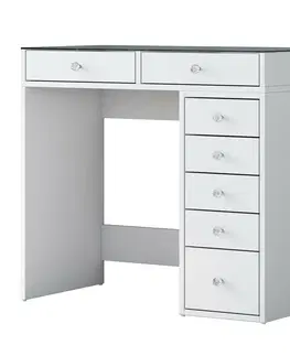Konferenčné stolíky Kozmetický stolík Aurora White