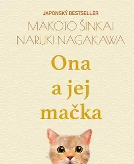 Romantická beletria Ona a jej mačka - Makoto Šinkai