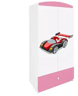 Skrine do izieb Skriňa Babydreams Ružová – Auto