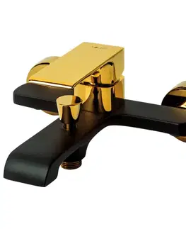 Kúpeľňové batérie KERRA - Batéria vaňová Maroko MA 33 Bl/Gold 5907548114358