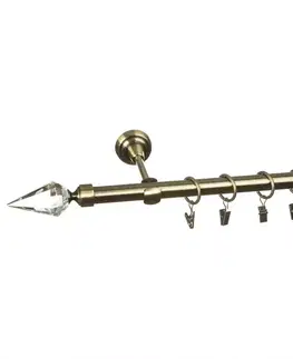 Garniže a kolajničky Garniža Orfeusz fi19 240cm I starožitné zlato