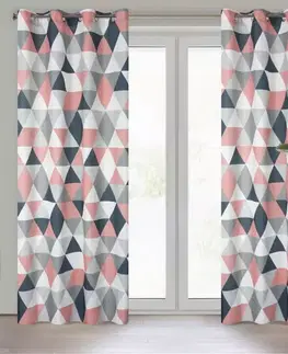 Závesy do spálne Záves ADINA 140X250 na priechodkách 391705
