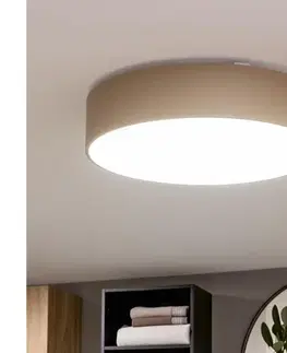 Svietidlá BRILAGI - Kúpeľňové stropné svietidlo POOL 4xE27/15W/230V pr. 50 cm IP54 béžové FG-R500-E27-BEI