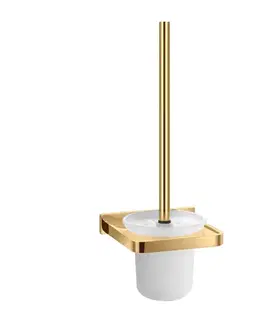 Doplnky do kúpeľne OMNIRES - DARLING WC kefa zlatá /GL/ DA70620GL