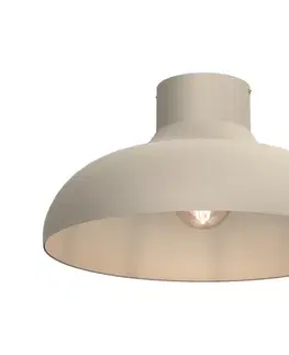 Svietidlá  Stropné svietidlo BASCA 1xE27/15W/230V pr. 40 cm krémové 1571