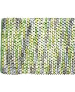 Koberčeky a rohože do kúpeľne Kúpeľňový koberček Mosaic  50x80 cm, zelená