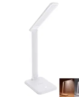 Lampy  WO64-W - LED Stmievateľná stolná lampa LED/10W/230V 3000/4500/6000K biela WO64-W