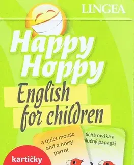 Príprava do školy, pracovné zošity Happy Hoppy kartičky - Vlastnosti a vzťahy