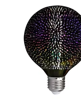 Žiarovky  LED 3D Dekoračná žiarovka FILAMENT G125 E27/4W/230V 3000K 212706