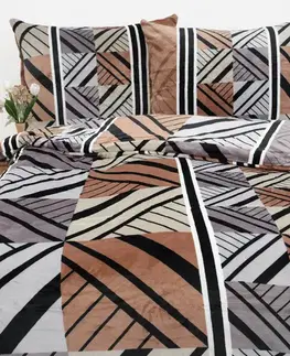 Obliečky MKLozkoviny.sk Predĺžené obliečky mikroplyš Exclusive – Katrin - 140 × 220 cm - 70 x 90 cm
