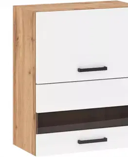 Kuchynské skrinky visiace Kuchynská skrinka Sofia G60 2D sklo