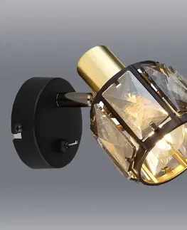 Moderné lampy do obývačky Nástenné bodové svietidlo  54357-1B K