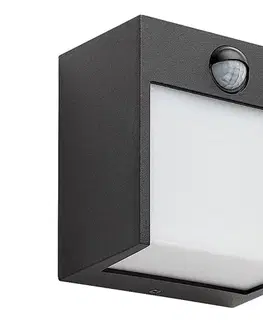 Svietidlá Rabalux 7478-LED Vonkajšie nástenné svietidlo so senzorom BALIMO LED/12W/230V IP44 7478
