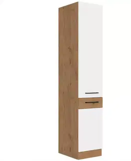 Kuchynské skrinky Skrinka do kuchyne Vigo biela HG 40dk-210 2f
