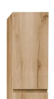 Kúpeľňový nábytok Kúpeľňová skrinka vysoká SAT B-WAY 30x133x35 cm dub mat BWAY35OAK BWAY35OAK