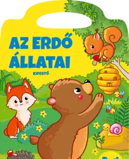 Pre deti a mládež - ostatné Az erdő állatai - Kifestő