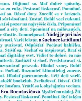 Slovenská beletria Nádej je pri nás a šuchoce krídlami - Eva Borušovičová