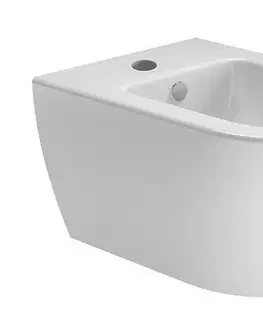 Doplnky do kúpeľne GSI - PURA bidet závesný, 36x55cm, biela ExtraGlaze 8865111
