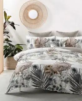 Obliečky 3 dielne Flanelové obliečky polycotton Elisabeth 200x140cm+90x70cm TiaHome