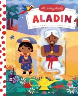 Leporelá, krabičky, puzzle knihy Aladin - minirozprávky - Amanda Enright