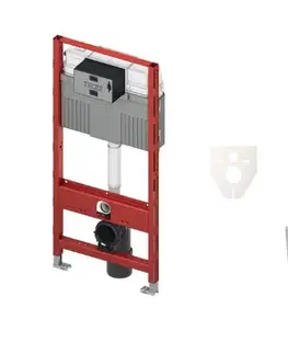 Záchody Cenovo zvýhodnený závesný WC set TECE do ľahkých stien / predstenová montáž + WC SAT Brevis SIKOTS3W2 SIKOTS3W2