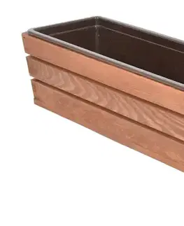 Kvetináče a truhlíky Drevený truhlík MODERN Rojaplast
