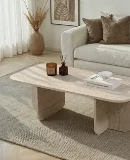 Konferenčné stolíky Konferenčný stolík Kairo Travertine