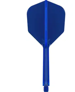 Násadky na šípky Target K-Flex No6 Short 3ks modrá