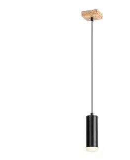 Svietidlá Rabalux 72121 - Luster na lanku TORAS 1xGU10/5W/230V dub 72121