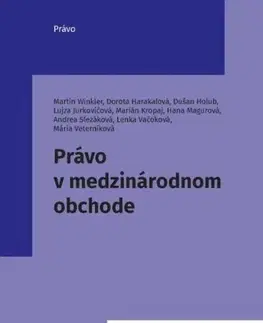 Obchodné právo Právo v medzinárodnom obchode - Martin Winkler